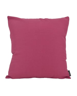 Gek op kussens! Sierkussen uni wijn | 45 x 45 cm | katoen / polyester