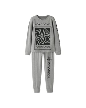Name It Jongens lange pyjama set nkmolympos playstation print