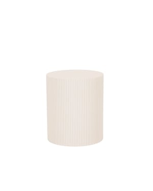 House Vitamin Side table cylinder- mdf sand 39x45cm