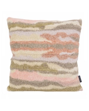 NOVÉE Mare plush roze | 45 x 45 cm | kussenhoes | polyester