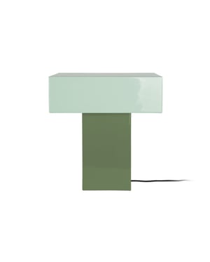 Leitmotiv tafellamp grato recto jungle green & grayed jade