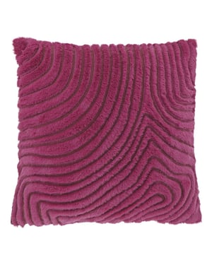 Unique Living sierkussen jace 45x45cm fuchsia
