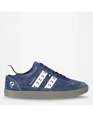 Q1905 Sneaker platinum blauw/offwhite/grijs