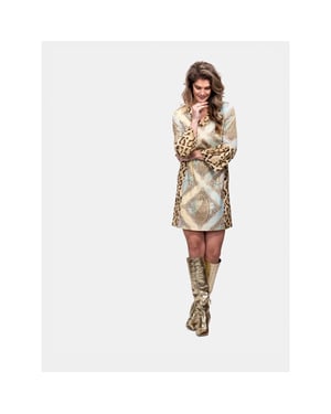 Mucho Gusto Jurk palau luipaard paisley