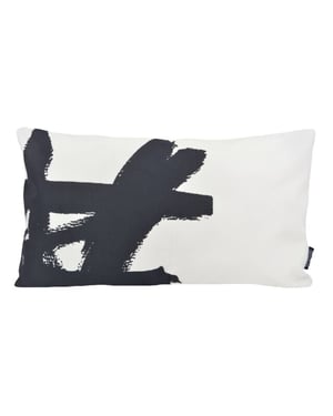 Gek op kussens! Paint lines #3 outdoor | 30 x 50 cm | kussenhoes | katoen