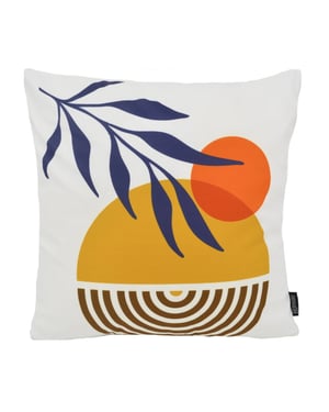 Gek op kussens! Izze leaf | 45 x 45 cm | kussenhoes | katoen/polyester
