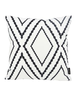Gek op kussens! Sierkussen yana white | 45 x 45 cm | katoen/polyester