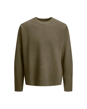 Jack & Jones Tröja Bradfort Stickad Crew Neck Grön