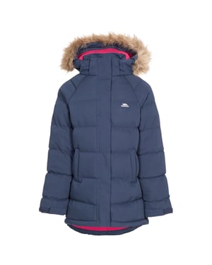 Trespass Girls Unique Padded Jacket (Navy)