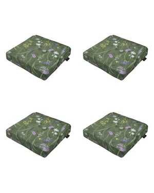 Madison zitkussen donna green canvas eco+ ca. set van 4