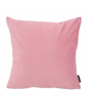 Gek op kussens! Sierkussen velvet lichtroze | 45 x 45 cm | velvet/polyester