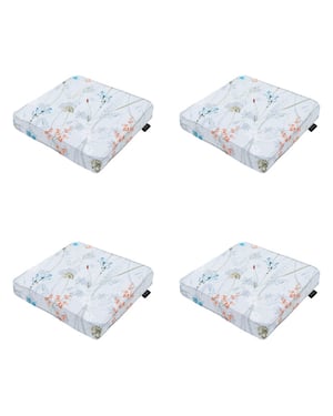 Madison zitkussen donna azure canvas eco+ ca. set van 4