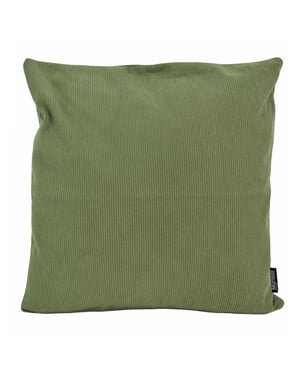 Gek op kussens! Coco olijf | 45 x 45 cm | kussenhoes | corduroy/polyester