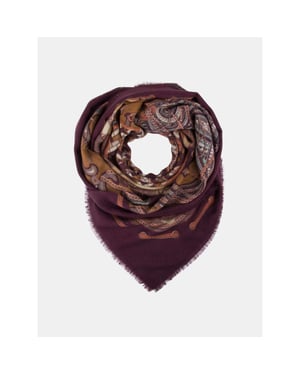 Mucho Gusto ® sjaal zürich bourgondië kettingen en paisley