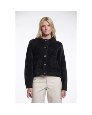 Rino & Pelle Bubbly.5002621 rino&pelle boxy jacket black
