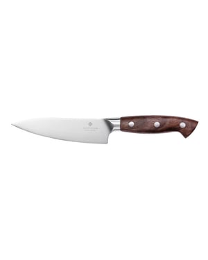 Sophior Koksmes 14 cm – duits staal en walnoothouten handvat