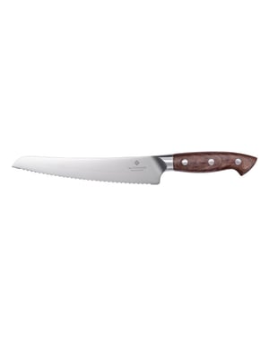 Sophior Broodmes 22 cm – duits staal en walnoothouten handvat