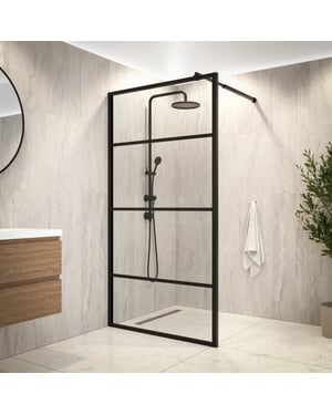Mirlux Douchewand luna 100x200cm pre order