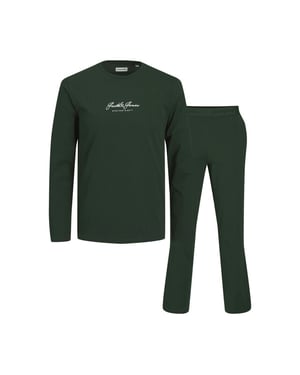 Jack & Jones Jongens pyjamaset jacclyde donker