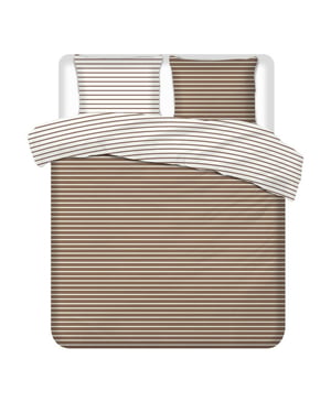Terschellinger Wolweelde Luxueuze terschellinger flanellen winter dekbedovertrekset – warm zandbeige