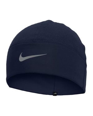 Nike Therma Fit Swoosh Fleece Beanie (Marineblauw)