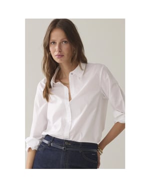 Summum 2s3399-12119 blouse crispy poplin