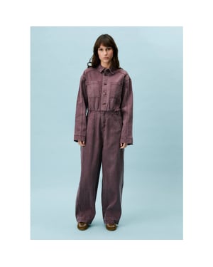 FRNCH Fabiana jumpsuit denim aubergine