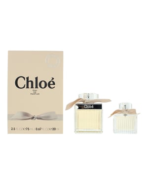 Chloe Eau de Parfum 75ml + Eau de Parfum 20ml Gift Set for Her