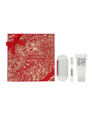 Carolina Herrera 212 NYC Eau de Toilette 100ml, Eau de Toilette 10ml + Body Lotion 100ml Gift Set for Her