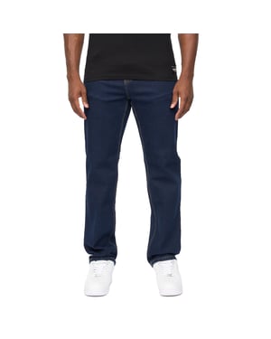 Crosshatch Herr Detendu Avslappnad Passform Jeans (Raw Wash)