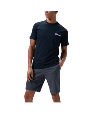 Berghaus Mens Calibration Line T Shirt Short Sleeve Back Graphic Cotton New Top