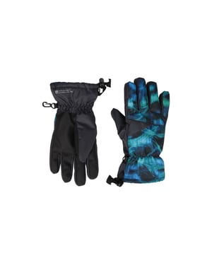 Mountain Warehouse Vattentäta skidhandskar Extreme för barn och ungdomar (Mörk kungsfisk)