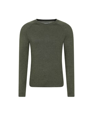 Mountain Warehouse Thermische Top Heren Keep The Heat (Kaki Groen)