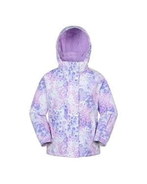Mountain Warehouse Ski jas voor kinderen/kleuters Sneeuwklokje aquarel (Roze)