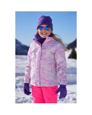 Mountain Warehouse Ski jas voor kinderen/kleuters Sneeuwklokje aquarel (Lichtblauw)