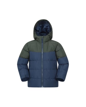 Mountain Warehouse Jasper II vattenavvisande jacka för barn/unga (Khaki grönt)