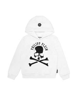 Hoodie Tröja Dödskalle