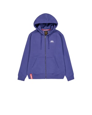 Basic Small Logo Zip Hoodie