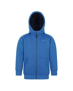 Mountain Warehouse Kinder/Kids Nordic II Full Zip Hoodie (Blauw)