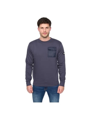 Duck and Cover Heren Trentforth Sweatshirt met ronde hals (Donkere marine)