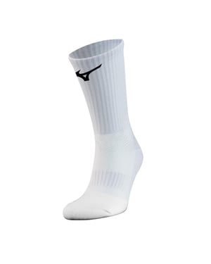 Mizuno Unisex Volwassen Bemanningsleden Sokken (Pakket van 3) (Wit)