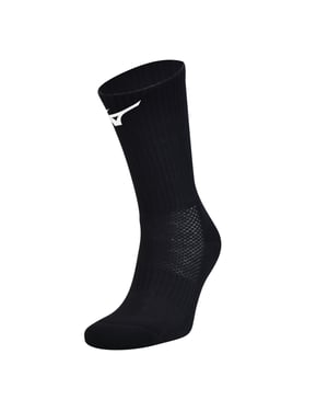Mizuno Unisex Volwassen Bemanningsleden Sokken (Pakket van 3) (Zwart)