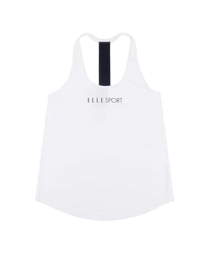 Elle Womens/Ladies Signature Polyester Vest Top (White)