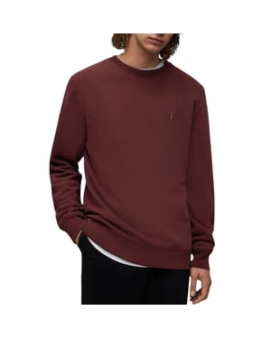 ALL SAINTS Reven Mens Sweatshirts Crew Neck Casual Cotton Pullover Winter Jumper