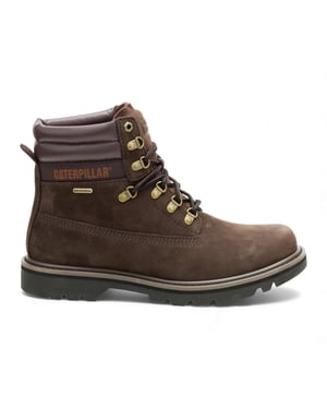 CAT (Caterpillar) Waterproof Colorado 2.0 Hiker Dark Brown Leather Walking Ankle Boots
