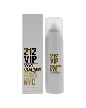 Carolina Herrera 212 VIP Deodorant Spray 150ml