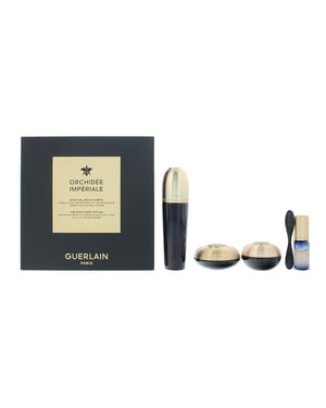 Guerlain Orchidee Imperiale Discovery Ritual Gift Set Face Cream, Micro-Lift Serum, Essence-In-Lotion, Eye/Lip Cream