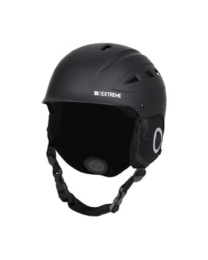 Mountain Warehouse Unisex vuxen Pinnacle skidhjälm (Jet Black)