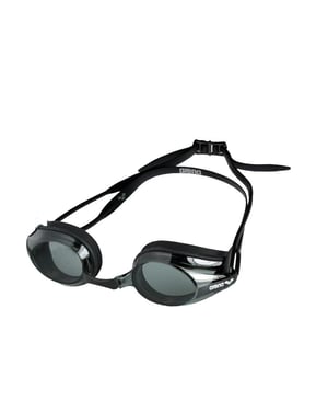 Arena Unisex Adult Tracks Clear Swimming Goggles (Smoke/Black)