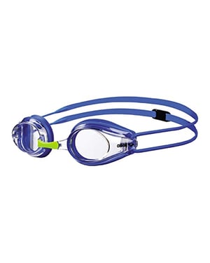 Arena Childrens/Kids Tracks Swimming Goggles (Clear/Dark Blue)